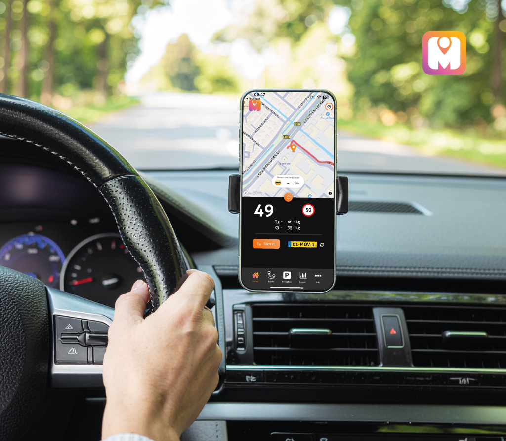 MoveJack auf dem Telefon