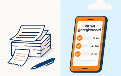 Zo simpel kan rittenregistratie zijn met een app